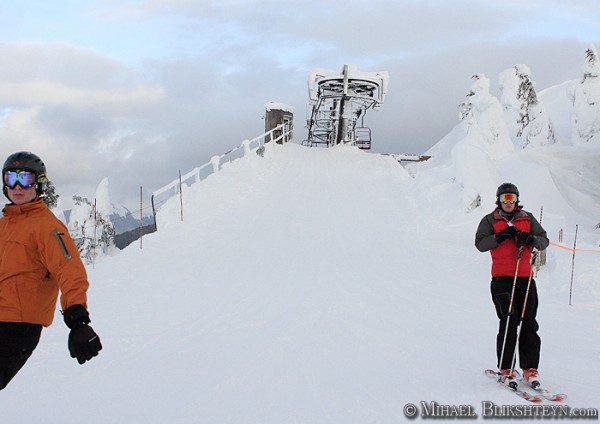 Skiing on Eaglecrest