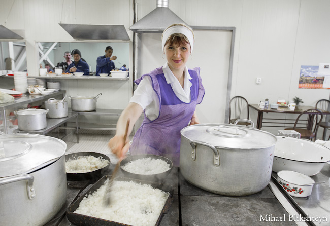 Food preparation at the Vityaz-Avto plant